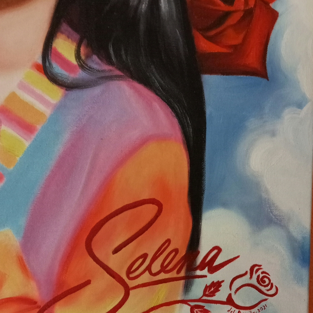 SELENA QUINTANILLA AMAZING PORTRAIT - Picture 7 of 10